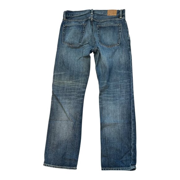 GAP Men's 1969 Standard Straight Blue Jeans 32x30 | Y2K | Preppy 100% Cotton - Picture 2 of 11